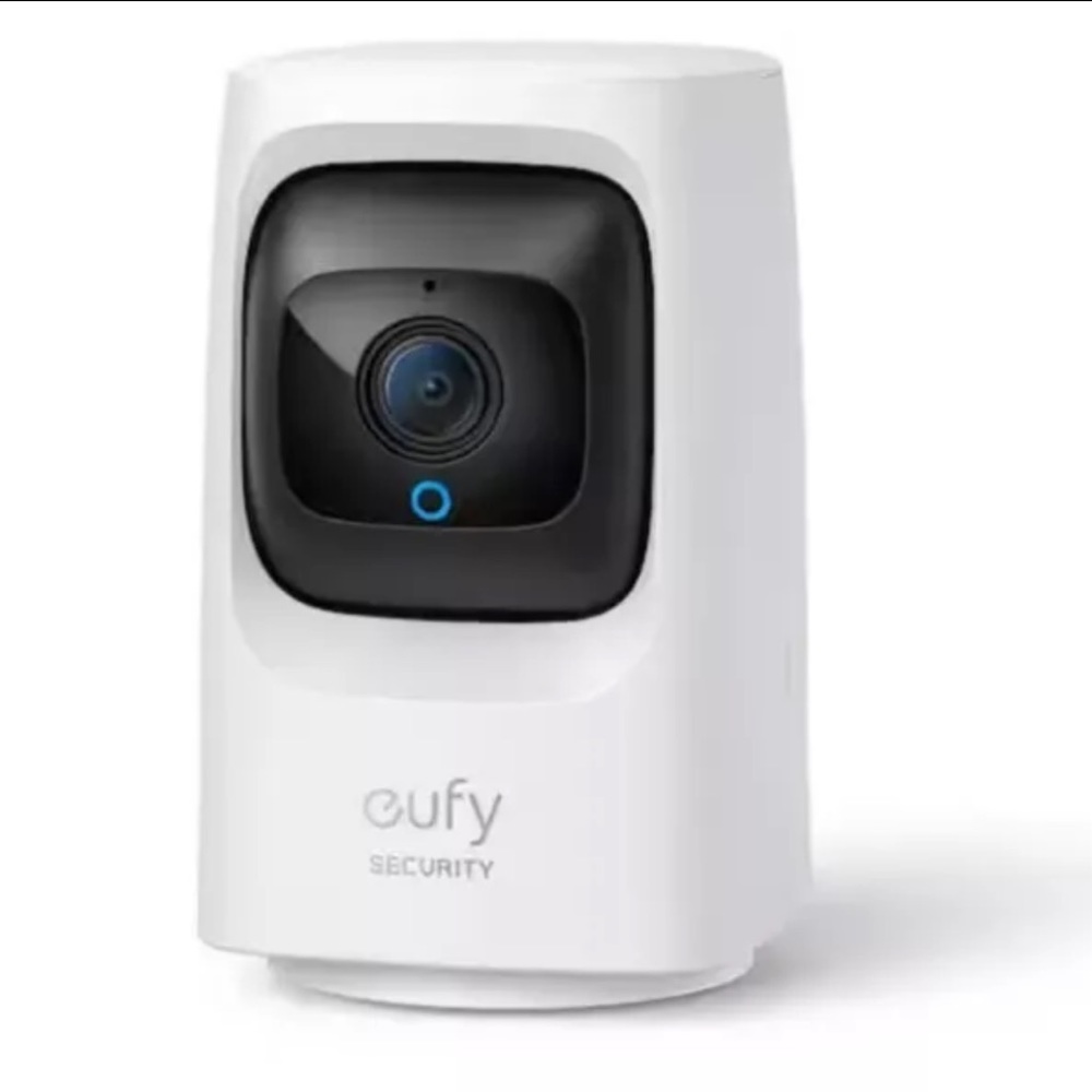 Eufy Indoor Wireless Wi-Fi Pan and Tilt Mini Indoor Security Camera 2K White 📽️